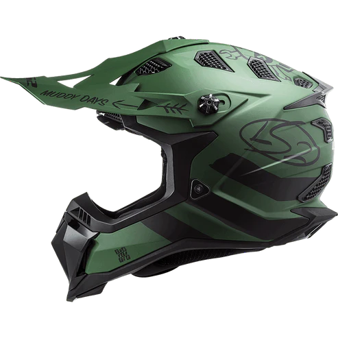 LS2 MX700 SUBVERTER EVO CARGO MATT MILITARY GREEN