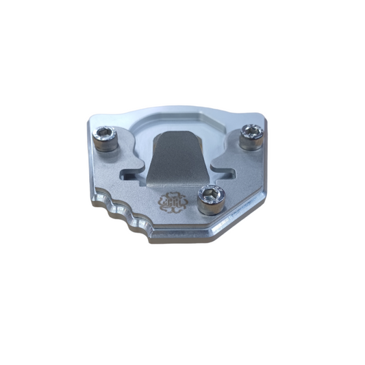 Hunter 350 SIDE STAND BASE EXTENSION - SILVER