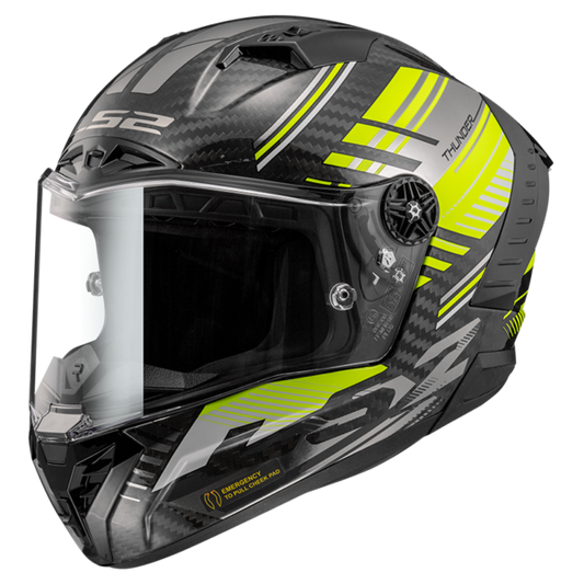 FF805 THUNDER C VOLT GLOSS - Black Hi Viz Yellow