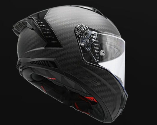FF805 THUNDER CARBON RACING FIM MATT BLACK