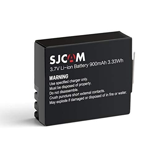 SJCAM Rechargeable Battery Lithium-ion Capacity 900mah Battery for SJ4000 M10 SJ4000 WiFi SJ5000 SJ5000 WiFi SJM10 Plus SJX1000 SJ5000x Series Sports Action Camera