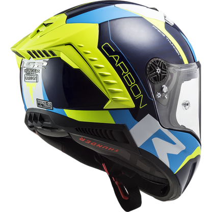 FF805 THUNDER C RACING GLOSS - Blue Hi Viz Yellow