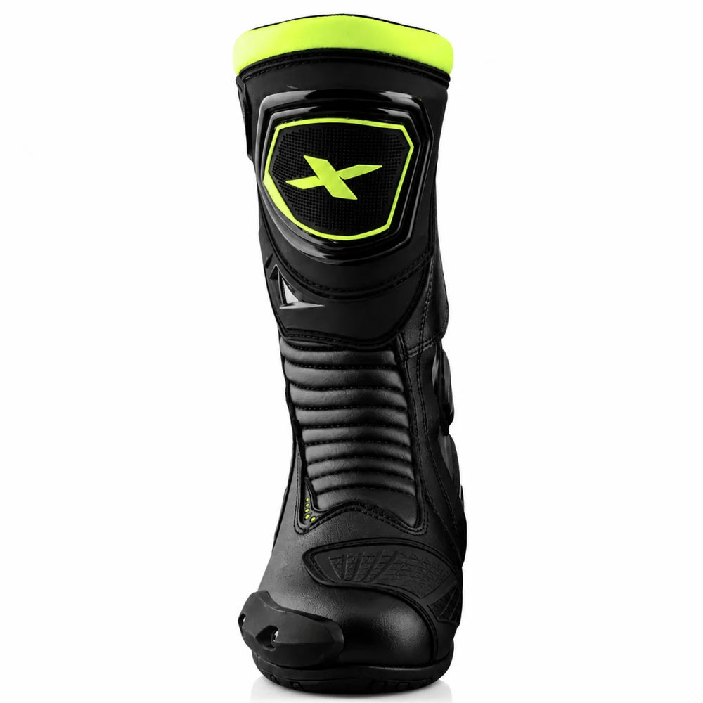 Axor Slipstream pro Riding Boots BLACK NEON GREEN