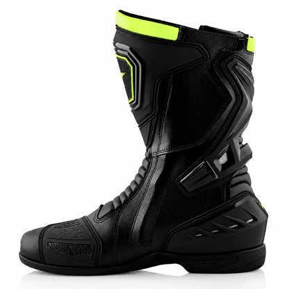 Axor Slipstream pro Riding Boots BLACK NEON GREEN
