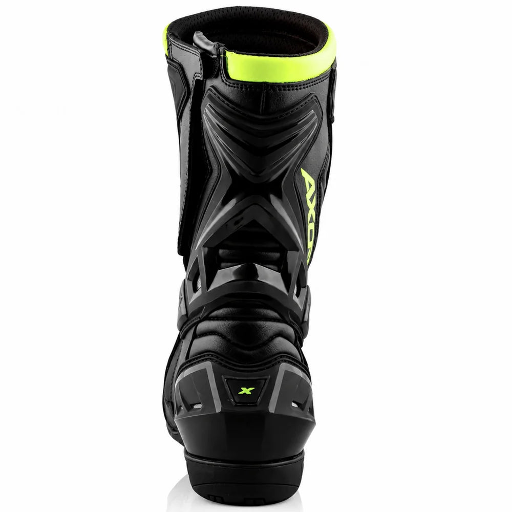 Axor Slipstream pro Riding Boots BLACK NEON GREEN