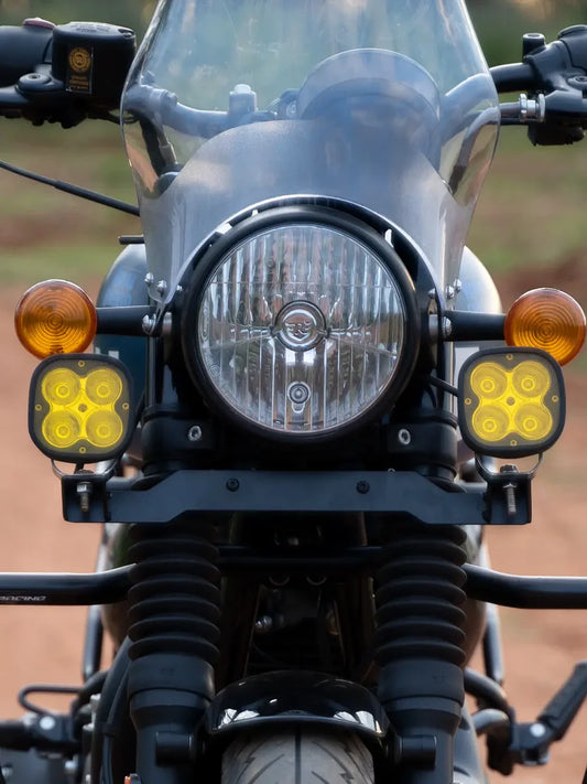 RE Hunter 350 Fog Light Mount Set