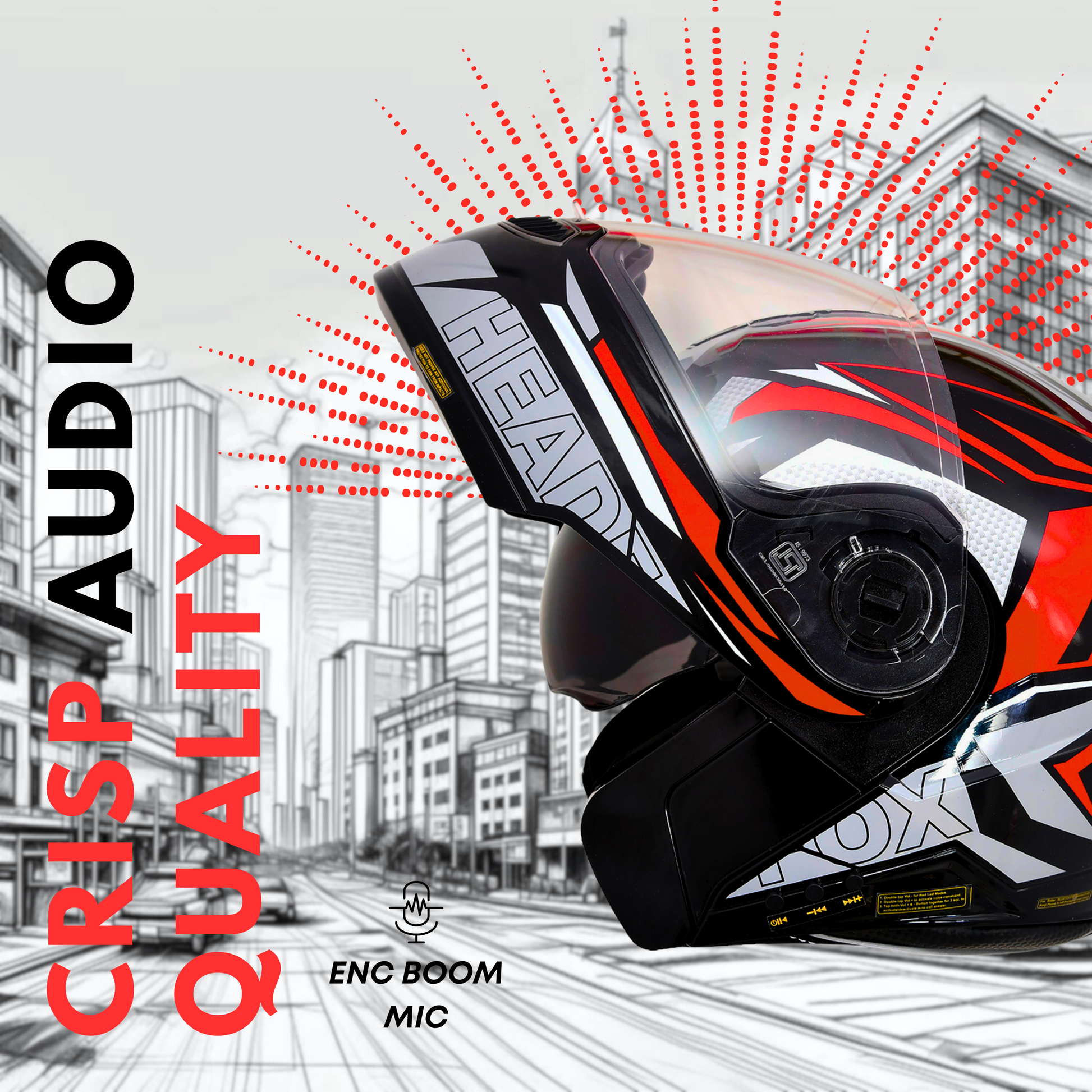 NF2 METRO GLOSS GREY FLIP-UP DOUBLE VISOR HELMET