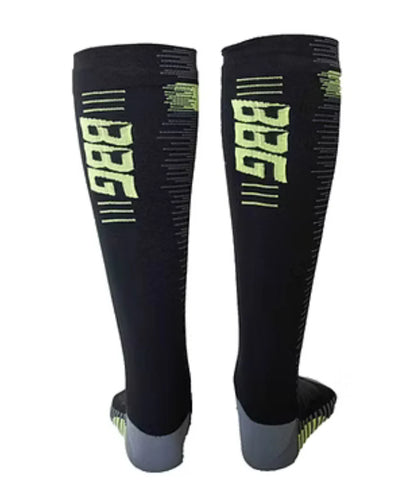 BBG W3 Waterproof / Windproof and Winterproof Socks - Neon AND Blue