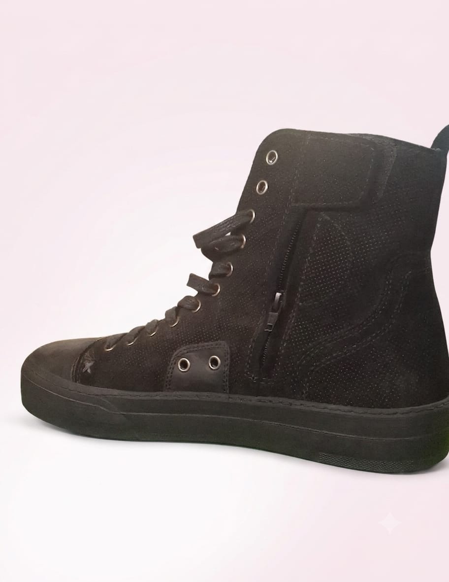 FALCO LENNOX BLACK RIDING BOOTS