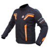 AVATAR V.2 – BLACK HI-VIZ ORANGE JACKET