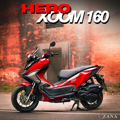 Upper & Lower Guards for Hero Xoom 160 ZANA CRASH GUARD