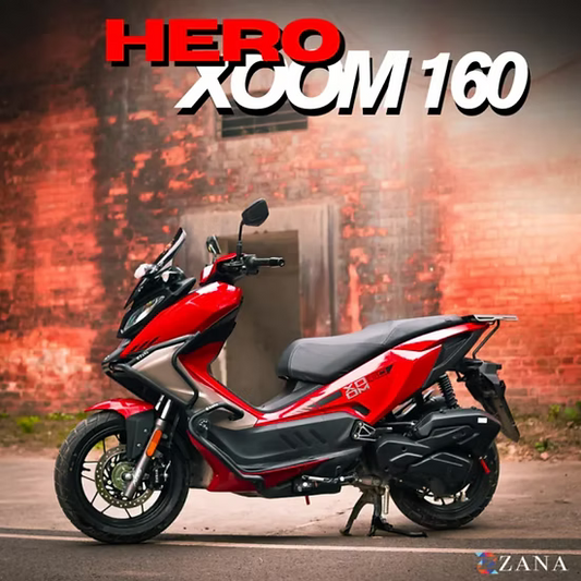 Upper & Lower Guards for Hero Xoom 160 ZANA CRASH GUARD