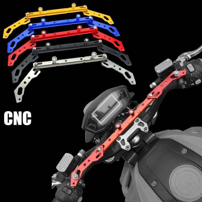 Motorcycle Scooter Crossbar Balancebar Aluminum Alloy Multifunctional Adjustable Extension Rod Phone Holder Bar