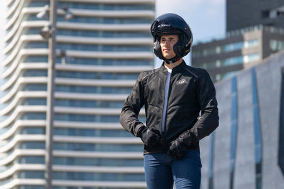 LS2 BREEZE JACKET - BLACK - CE CLASS A CERTIFIED JACKET