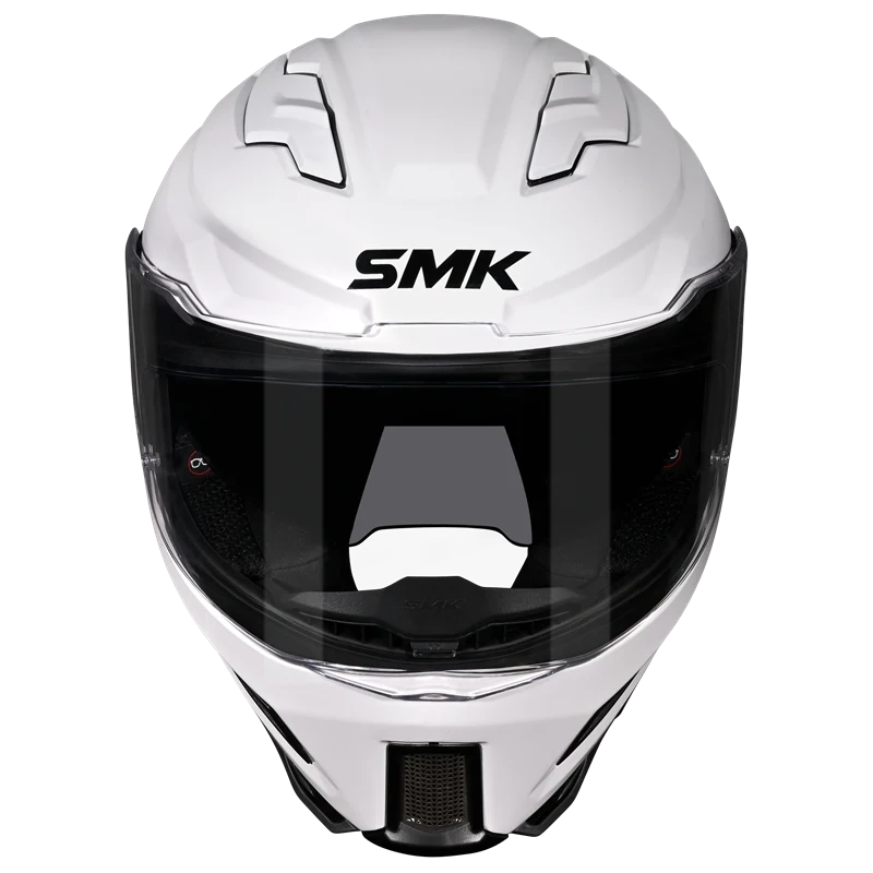 SMK AGNAR SOLID (White GL100) HELMET