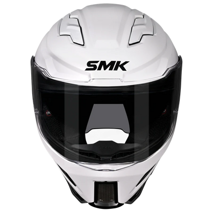 SMK AGNAR SOLID (White GL100) HELMET