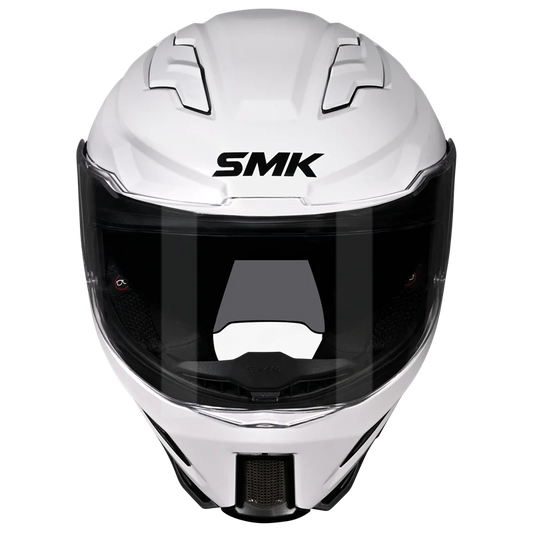 SMK AGNAR SOLID (White GL100) HELMET