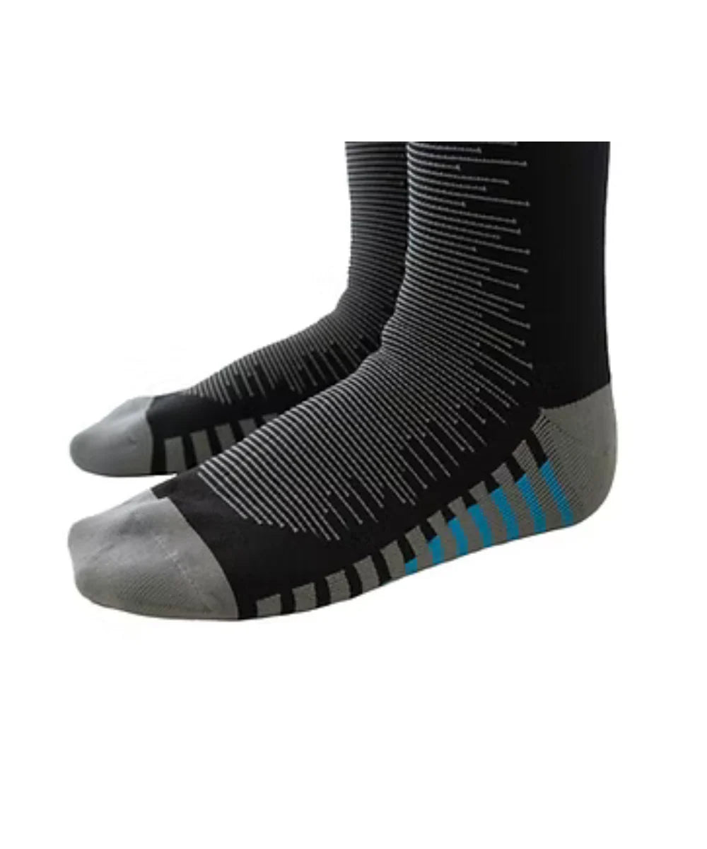 BBG W3 Waterproof / Windproof and Winterproof Socks - Neon AND Blue