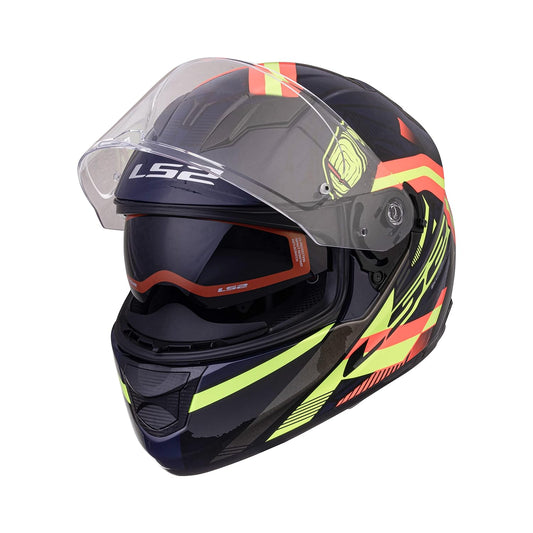 FF320 STREAM EVO REFLEX NAVY BLUE HI-VIZ ORANGE