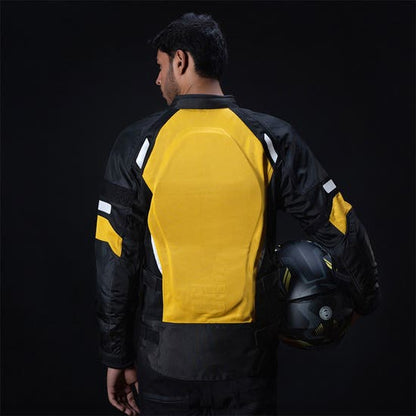 Streetwind Eco-Friendly Riding Jacket – Yellow