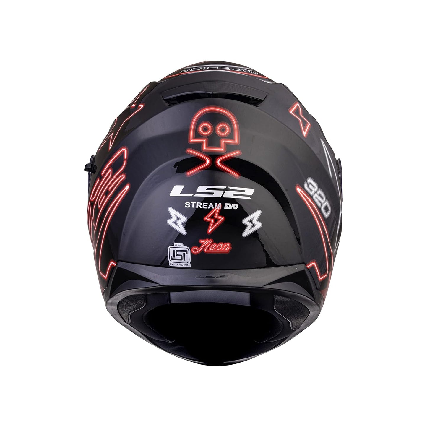 FF320 STREAM EVO NEON BLACK RED GREY