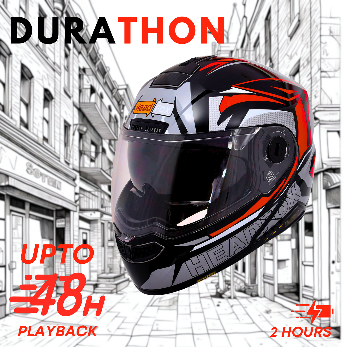 NF2 METRO GLOSS GREY FLIP-UP DOUBLE VISOR HELMET