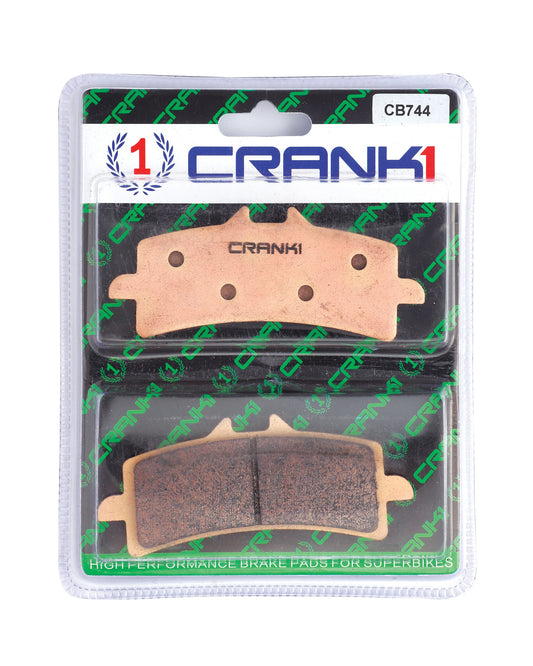 Sintered Brake Pads For Benelli TNT R (2013 Onwards) - Front - CB744 - 2 Sets