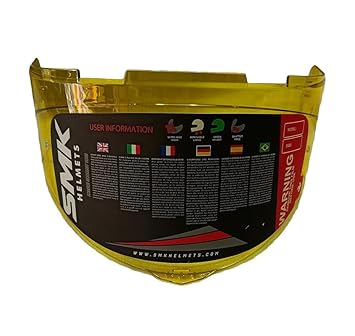 SMK Typhoon Night Vision Yellow Visor