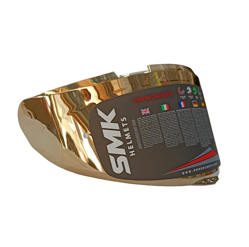 SMK Typhoon – Gold mettalic Visor (Pinlock 30 Ready