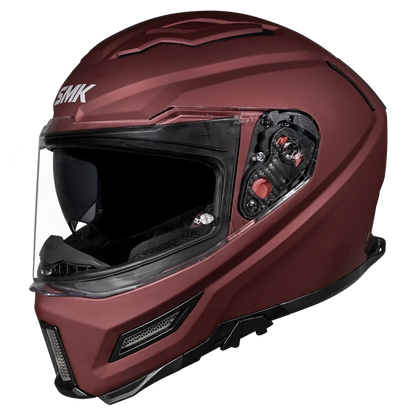 SMK AGNAR SOLID (Wine Red MA 300) Helmet