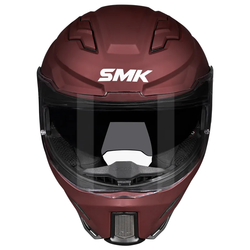 SMK AGNAR SOLID (Wine Red MA 300) Helmet