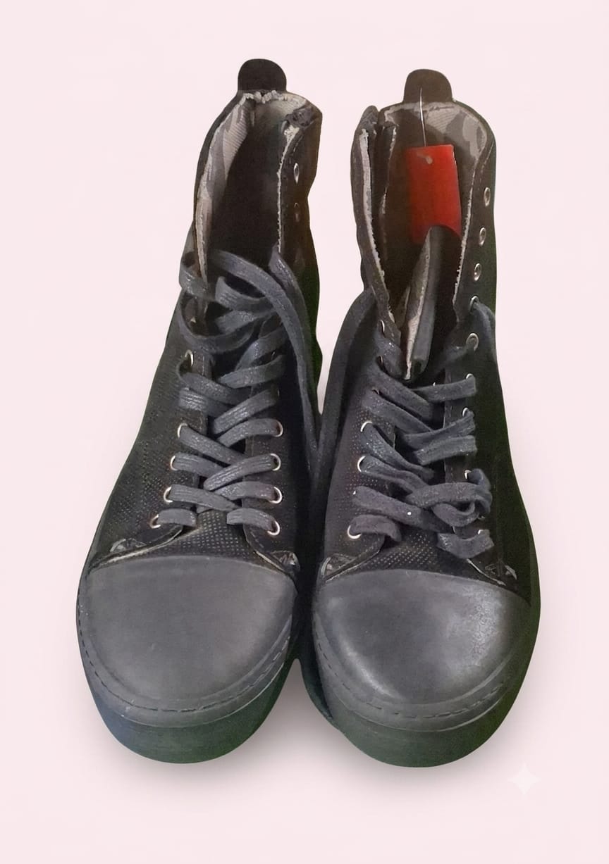 FALCO LENNOX BLACK RIDING BOOTS