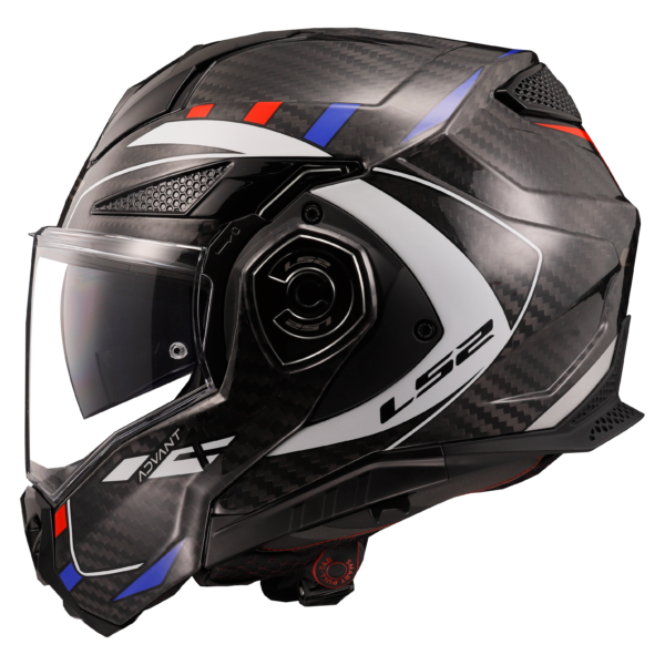 FF901 ADVANT X CARBON GLOSS - White Blue