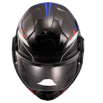 FF901 ADVANT X CARBON GLOSS - White Blue