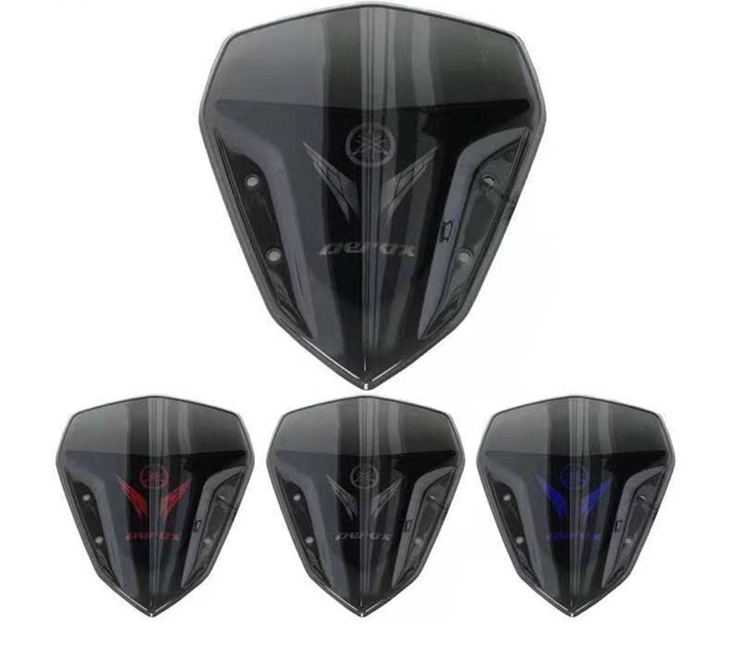 YAMAHA AEROX ACCESSORIES INDIA YAMAHA AEROX WINDSHIELD VISOR GLASS LED