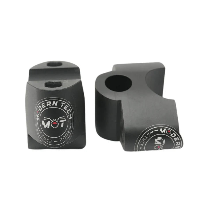 KTM ADVENTURE 2025 HANDLE BAR RISER ALUMINIUM BLACK MODREN TECH
