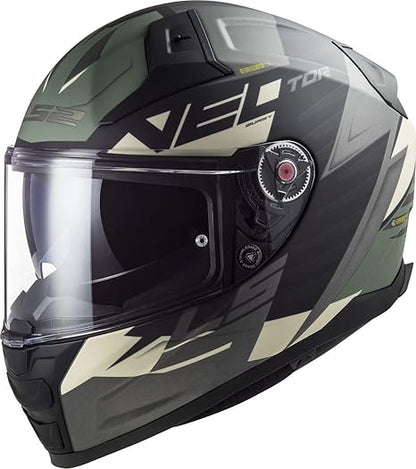 LS2 Helmets - FF811 Vector 2 - Absolute - Matt Black Silver Titanium