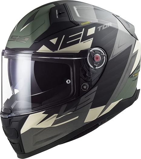 LS2 Helmets - FF811 Vector 2 - Absolute - Matt Black Silver Titanium