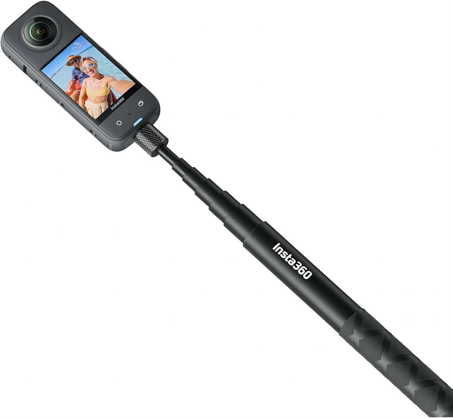 insta360 Invisible Selfie Stick for Camera(120Cm), Black