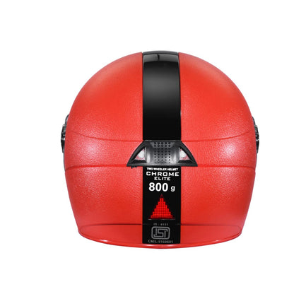 Studds Chrome Elite 540 Red Helmet