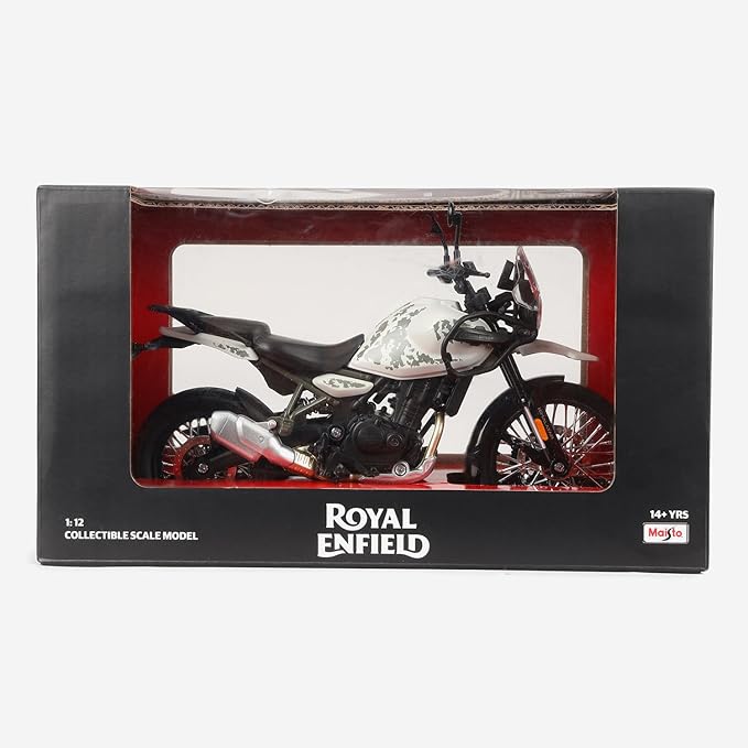 Royal Enfield New Himalayan Scale Model| Size: 1:12 | Material: Metal
