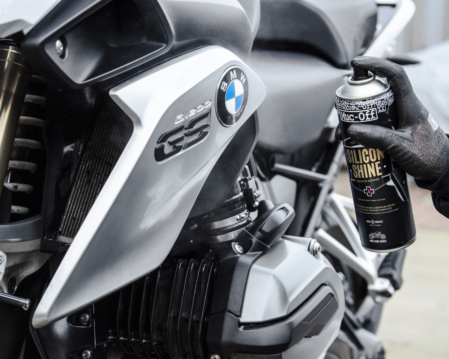 Muc Off Motorcycle Silicon Shine 500ml