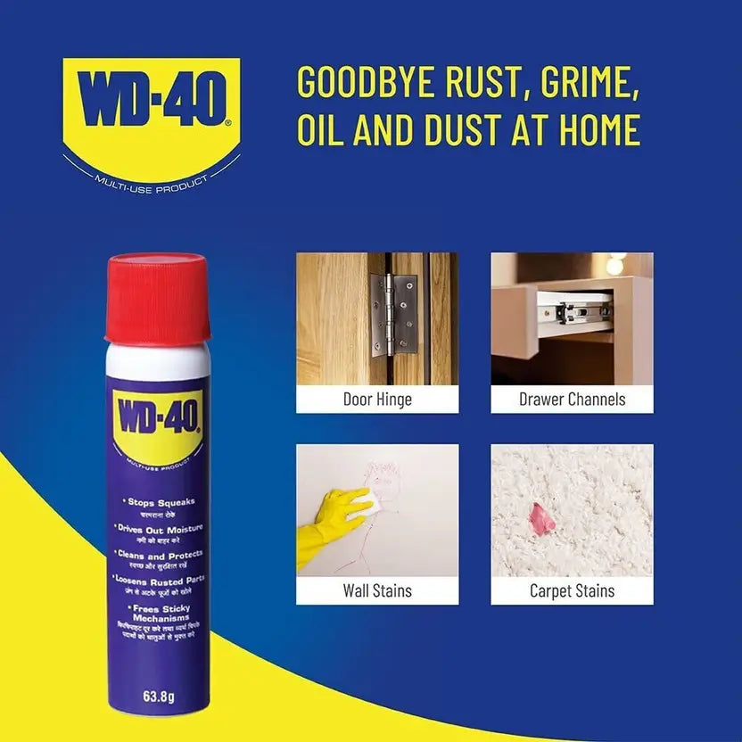 WD40 Multi-Use Product Spray with Straw (63.8 g)