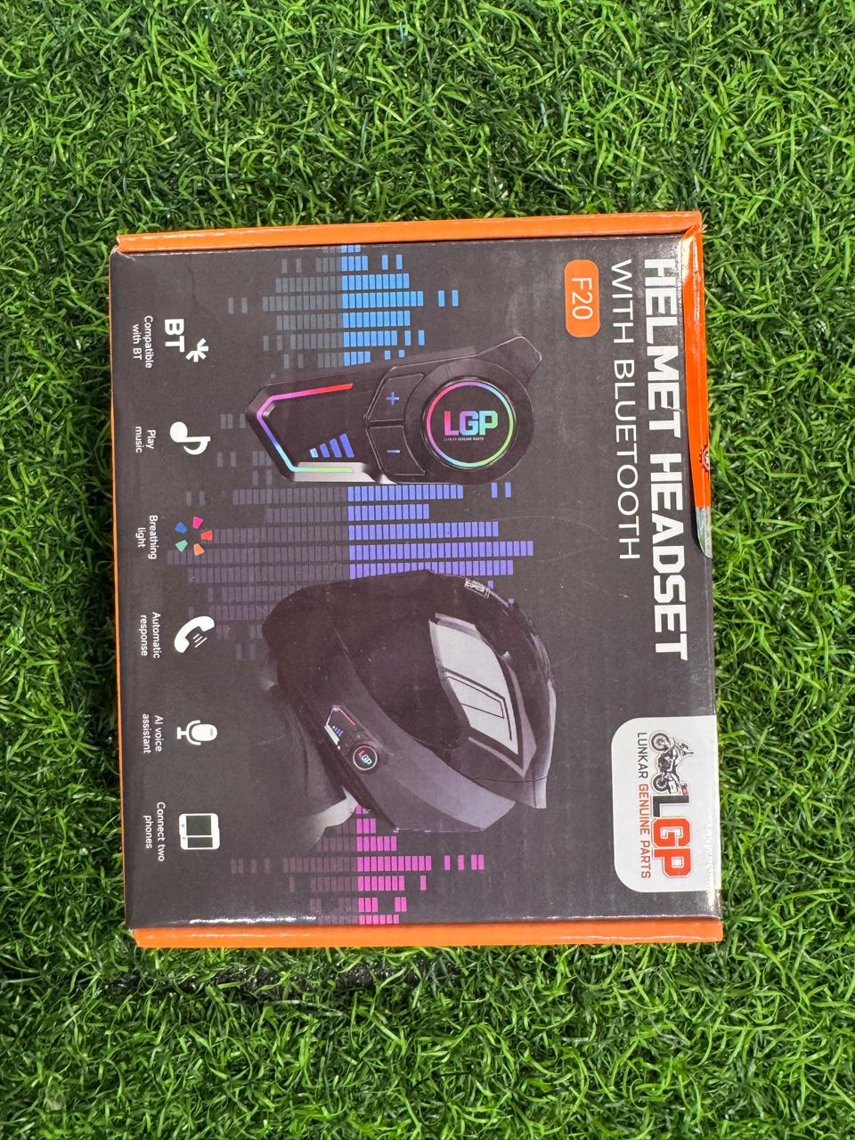 LGP F20 HELMET HEADSET WITH BLUETOOTH