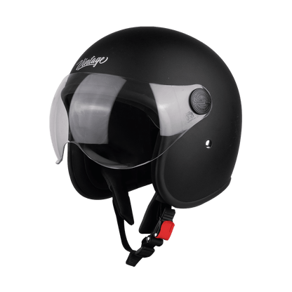 STEELBIRD SBH-54 VINTAGE GLOSSY BLACK