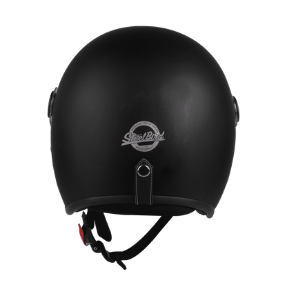 STEELBIRD SBH-54 VINTAGE GLOSSY BLACK