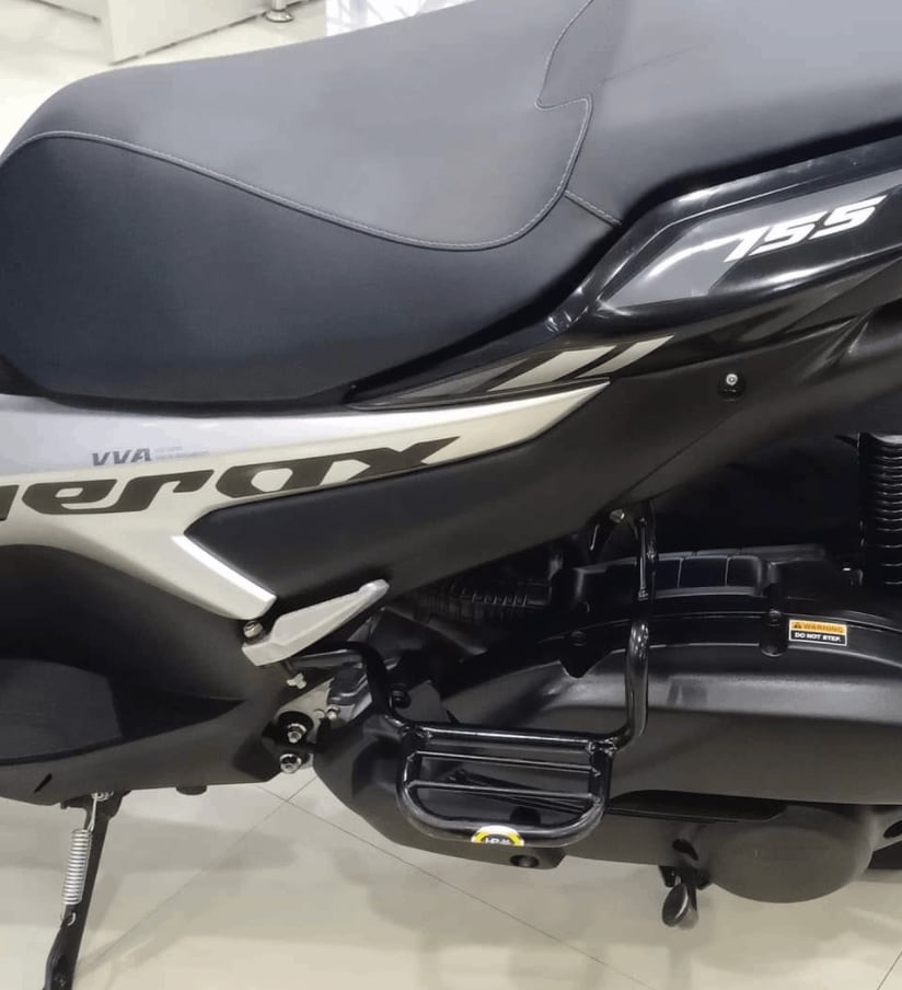 YAMAHA AEROX ACCESSORIES INDIA YAMAHA AEROX LADIES FOOTREST