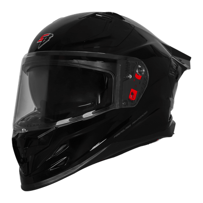 STEELBIRD SBH-61 ISS SXE WITH TPE EDITION GLOSSY BLACK
