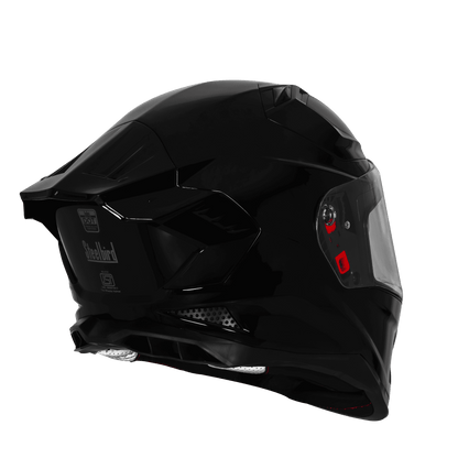 STEELBIRD SBH-61 ISS SXE WITH TPE EDITION GLOSSY BLACK