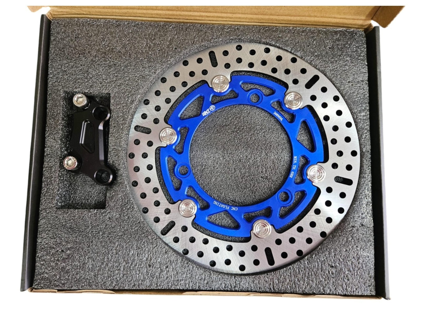YAMAHA AEROX ACCESSORIES INDIA YAMAHA AEROX 260MM IMPORTED DISC PLATE CNC FLOATING BRAKE DISC PLATE
